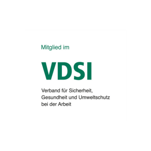 Mitglied im VDSI Verband für Sicherheit, Gesundheit und Umweltschutz bei der Arbeit